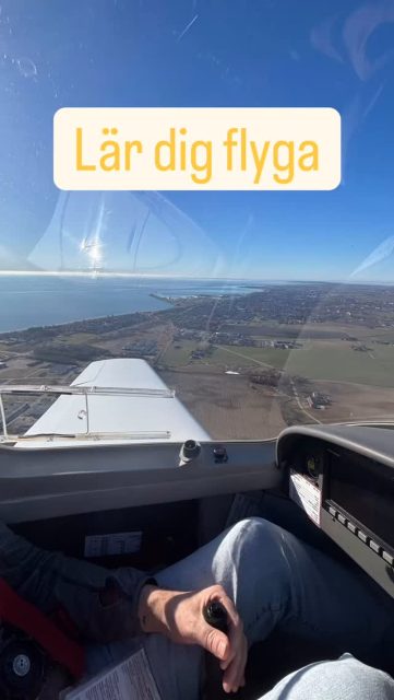 Härlig dag på klubben. Man blirså glad 😀  #flightacademy #aircraft #söderslätt #vellinge #aircraft